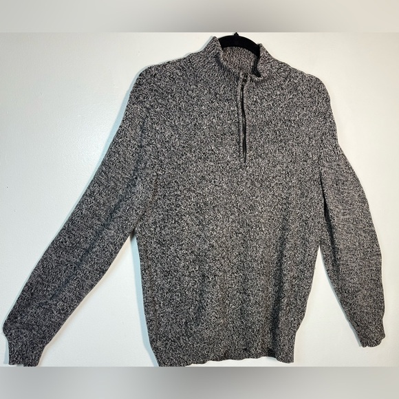 Calvin Klein Jeans Charcoal Zip-Up Sweater - Picture 4 of 9